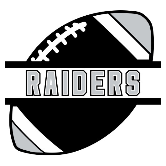 Football Oakland Raiders Logo vinyl decal